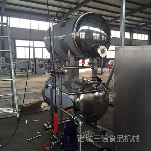 基于国际技术的热水循环浸泡式杀菌系统 温度压力控制与资源循环利用